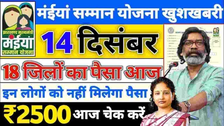 Maiya Yojana Paisa Kab Ayega