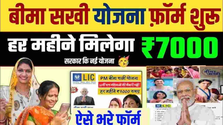 Bima Sakhi Yojana Apply Online Form 2025