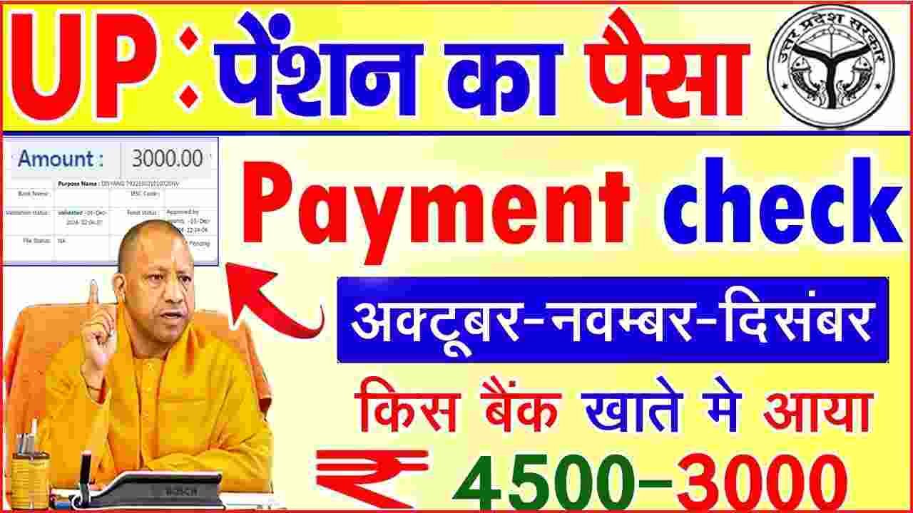 Up Pension Ka Paisa Kaise Check Kare Online